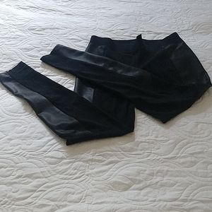 Express black leggings